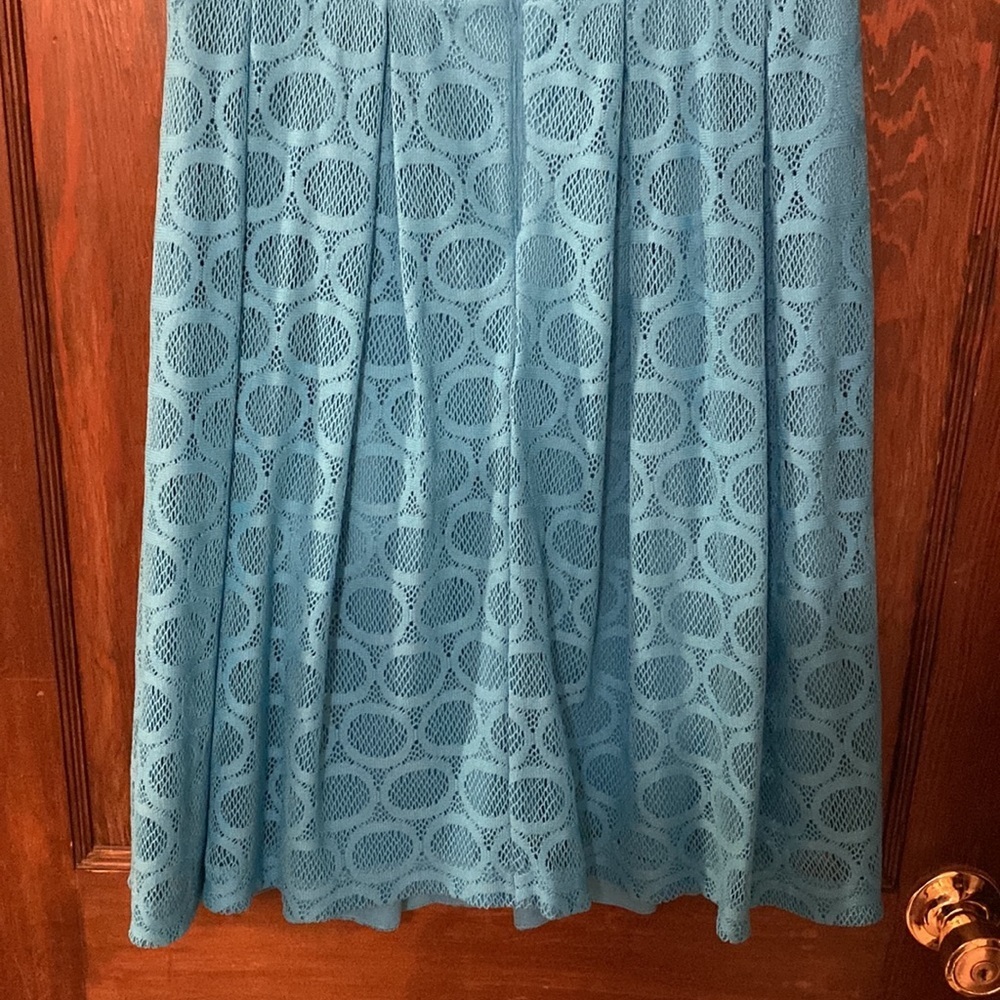 Blue Sleeveless New York and Company Dress - Picture 8 of 11